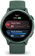 Смарт-годинник Garmin Vivoactive 6 Metallic Jasper Green with Jasper Green Band (010-02985-02)