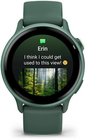 Смарт-годинник Garmin Vivoactive 6 Metallic Jasper Green with Jasper Green Band (010-02985-02)  Фото №1