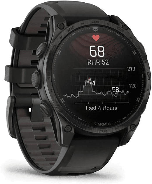 Смарт-годинник Garmin tactix 8 - 47 mm AMOLED Includes Applied Ballistics Ultralight Solver (010-03405-00/01)  Фото №1