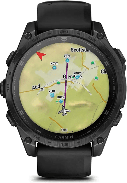Смарт-годинник Garmin tactix 8 - 47 mm AMOLED Includes Applied Ballistics Ultralight Solver (010-03405-00/01)  Фото №4