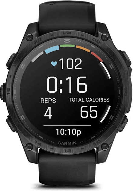 Смарт-годинник Garmin tactix 8 - 47 mm AMOLED Includes Applied Ballistics Ultralight Solver (010-03405-00/01)  Фото №6