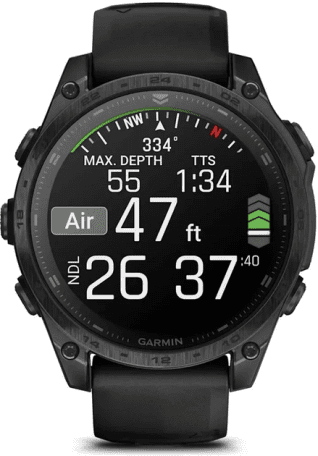 Смарт-годинник Garmin tactix 8 - 47 mm AMOLED Includes Applied Ballistics Ultralight Solver (010-03405-00/01)