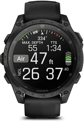 Смарт-годинник Garmin tactix 8 - 47 mm AMOLED Includes Applied Ballistics Ultralight Solver (010-03405-00/01)