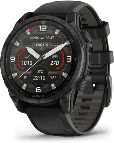 Смарт-годинник Garmin tactix 8 - 47 mm AMOLED Includes Applied Ballistics Ultralight Solver (010-03405-00/01)  Фото №0