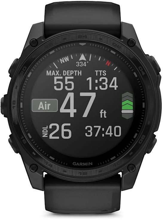 Смарт-годинник Garmin tactix 8 - 51 mm Solar Elite Includes Applied Ballistics Elite Solver (010-03407-10/11)  Фото №4