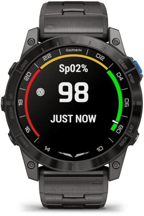 Смарт-часы Garmin D2 Mach 1 Pro with Vented Titanium Bracelet (010-02804-80/81)  Фото №0