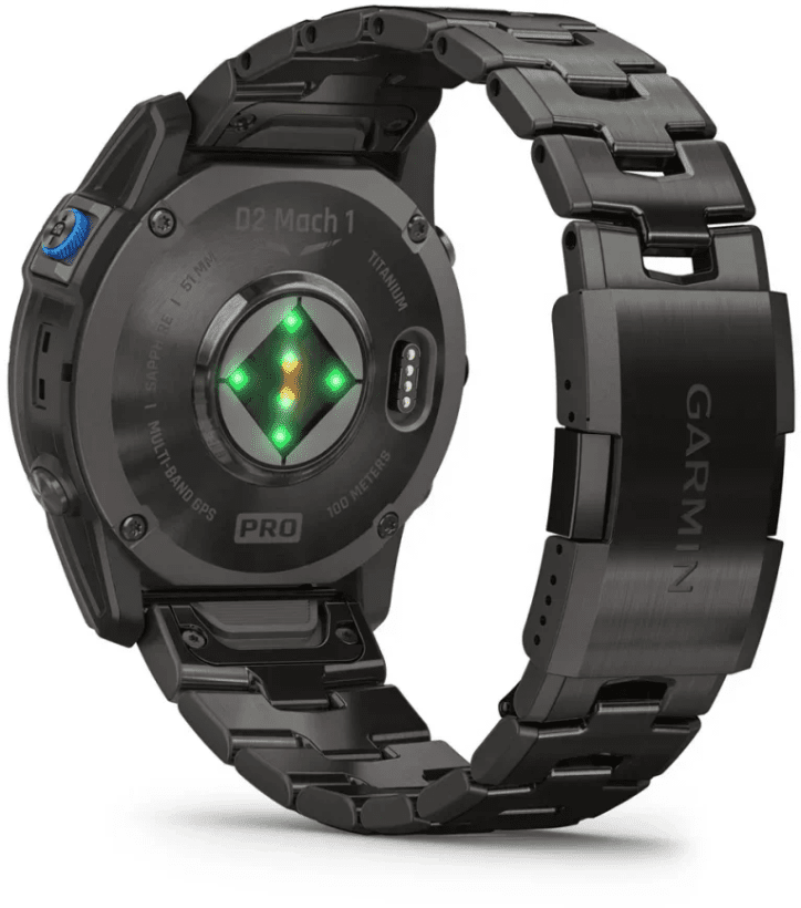 Смарт-часы Garmin D2 Mach 1 Pro with Vented Titanium Bracelet (010-02804-80/81)  Фото №6