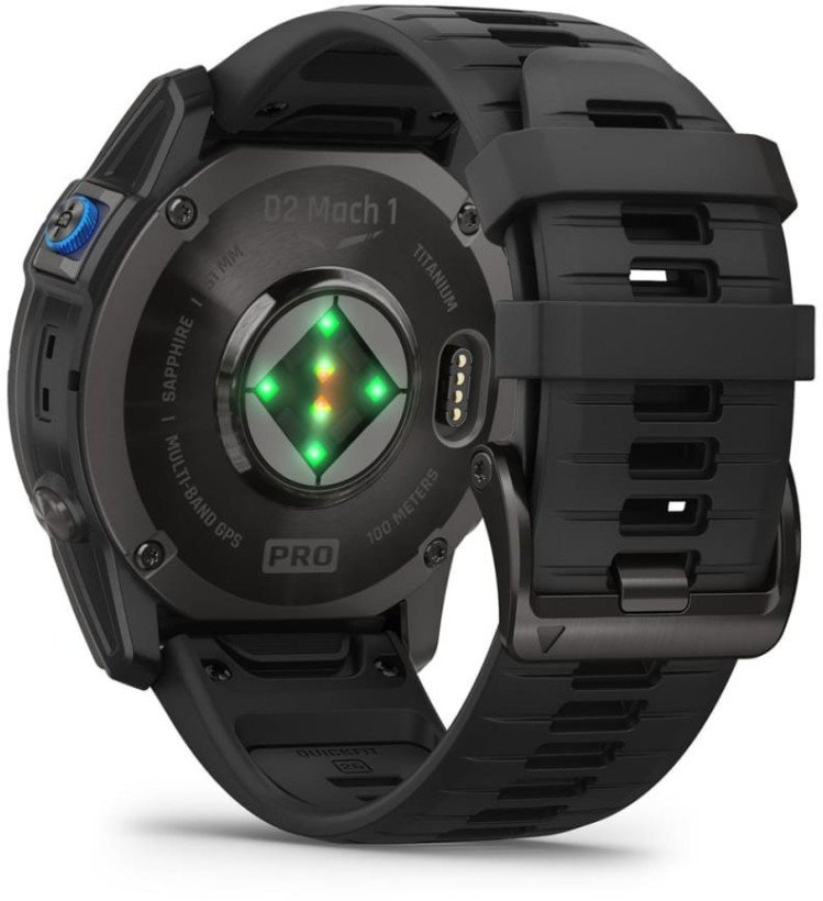Смарт-часы Garmin D2 Mach 1 Pro with Vented Titanium Bracelet (010-02804-80/81)  Фото №11