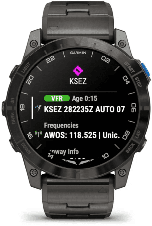 Смарт-часы Garmin D2 Mach 1 Pro with Vented Titanium Bracelet (010-02804-80/81)  Фото №10