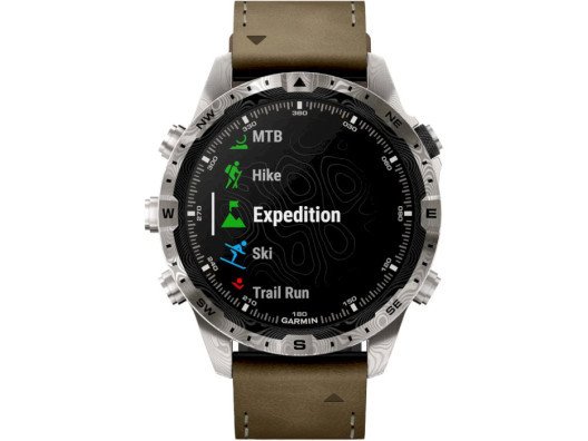 Смарт-годинник Garmin MARQ (Gen 2) Adventurer - Damascus Steel Edition (010-03393-30/31)  Фото №5