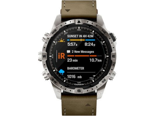 Смарт-годинник Garmin MARQ (Gen 2) Adventurer - Damascus Steel Edition (010-03393-30/31)  Фото №6