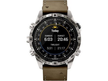 Смарт-часы Garmin MARQ (Gen 2) Adventurer - Damascus Steel Edition (010-03393-30/31)  Фото №7