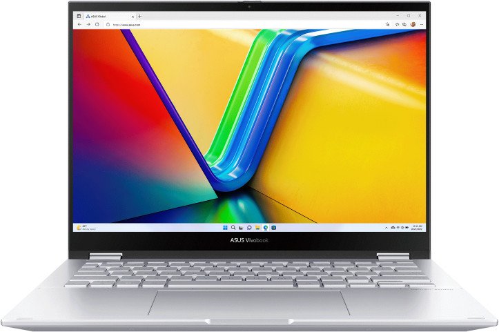 Ноутбук ASUS Vivobook S 14 Flip TP3402 Cool Silver (TP3402VA-LZ273W)