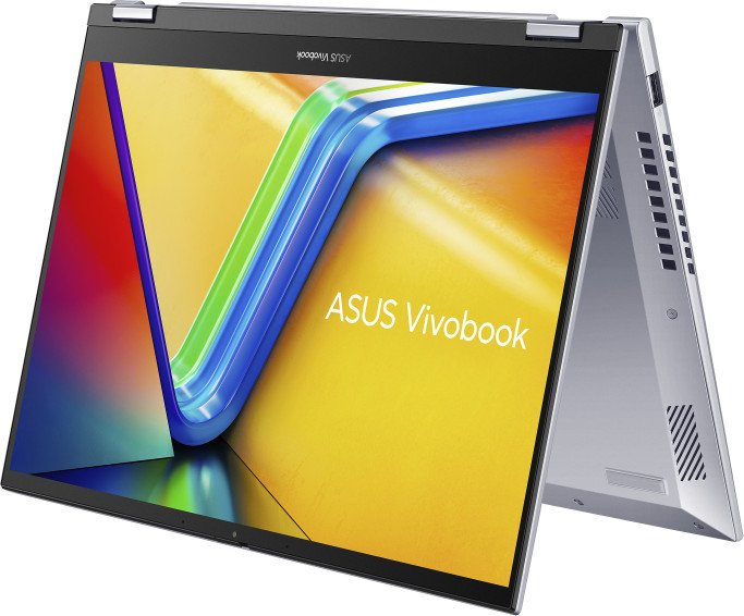 Ноутбук ASUS Vivobook S 14 Flip TP3402 Cool Silver (TP3402VA-LZ273W)  Фото №0