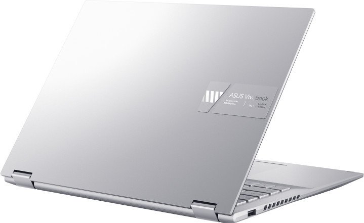 Ноутбук ASUS Vivobook S 14 Flip TP3402 Cool Silver (TP3402VA-LZ273W)  Фото №1
