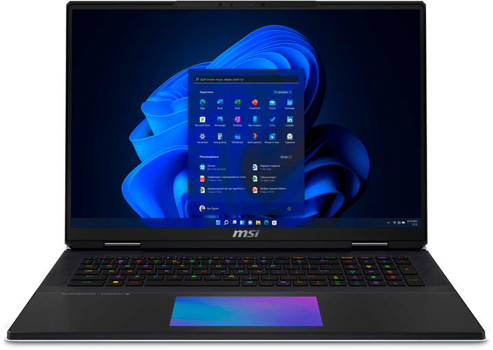 Ноутбук MSI Titan 18 HX AI A2XWJG Core Black (A2XWJG-634UA)