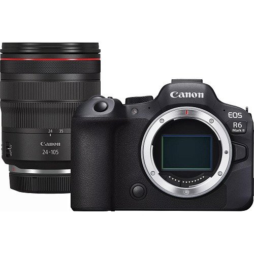 Бездзеркальний фотоапарат Canon EOS R6 Mark II kit (24-105mm)L IS (5666C029)