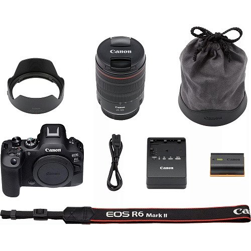 Бездзеркальний фотоапарат Canon EOS R6 Mark II kit (24-105mm)L IS (5666C029)  Фото №9