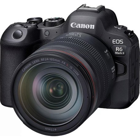 Бездзеркальний фотоапарат Canon EOS R6 Mark II kit (24-105mm)L IS (5666C029)  Фото №1
