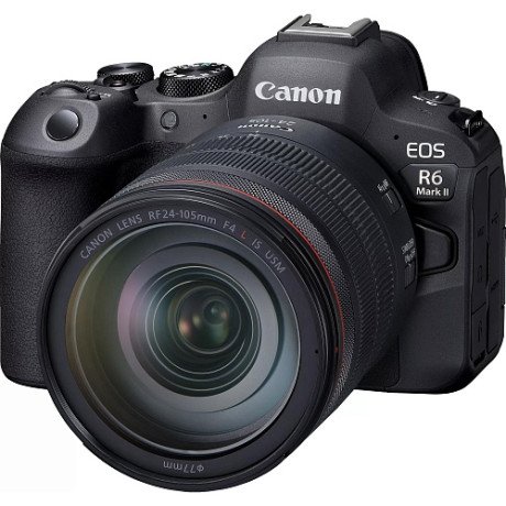 Бездзеркальний фотоапарат Canon EOS R6 Mark II kit (24-105mm)L IS (5666C029)  Фото №1