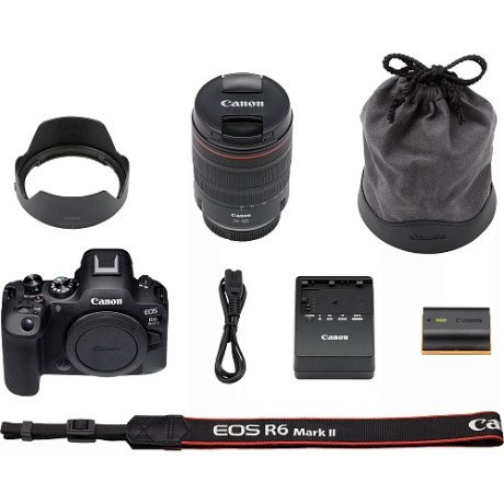 Бездзеркальний фотоапарат Canon EOS R6 Mark II kit (24-105mm)L IS (5666C029)  Фото №9