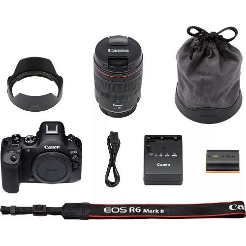 Бездзеркальний фотоапарат Canon EOS R6 Mark II kit (24-105mm)L IS (5666C029)  Фото №9