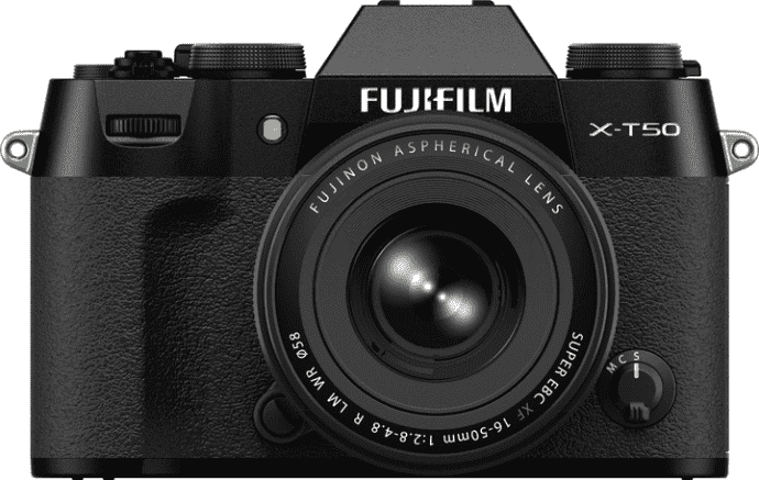 Бездзеркальний фотоапарат Fujifilm X-T50 kit 16-50mm f/2,8-4,8R LM WR Black (16828478)