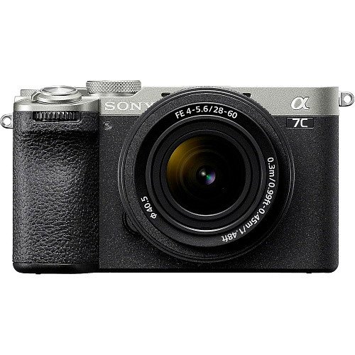 Бездзеркальний фотоапарат Sony Alpha A7C II kit (28-60mm) Silver (ILCE7CM2LS)