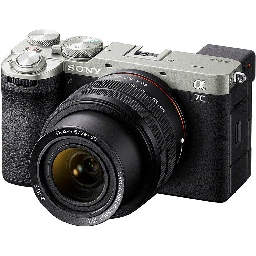 Бездзеркальний фотоапарат Sony Alpha A7C II kit (28-60mm) Silver (ILCE7CM2LS)  Фото №1