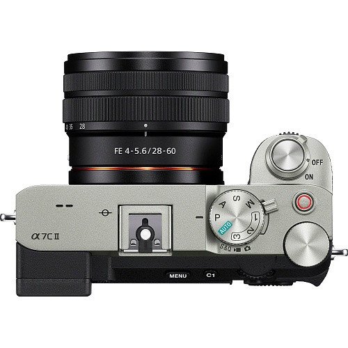 Бездзеркальний фотоапарат Sony Alpha A7C II kit (28-60mm) Silver (ILCE7CM2LS)  Фото №2