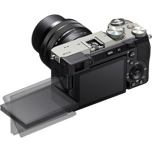 Бездзеркальний фотоапарат Sony Alpha A7C II kit (28-60mm) Silver (ILCE7CM2LS)  Фото №10