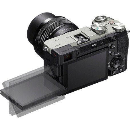 Бездзеркальний фотоапарат Sony Alpha A7C II kit (28-60mm) Silver (ILCE7CM2LS)  Фото №10