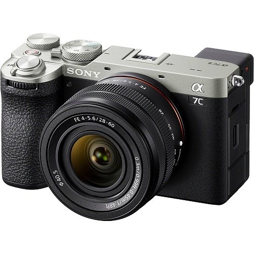 Беззеркальный фотоаппарат Sony Alpha A7C II kit (28-60mm) Silver (ILCE7CM2LS)  Фото №0