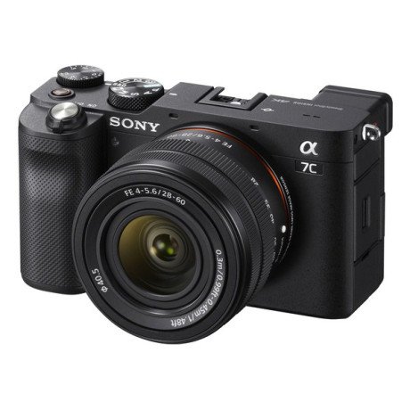 Беззеркальный фотоаппарат Sony Alpha a7C kit (28-60mm) Black (ILCE7CLB)  Фото №6