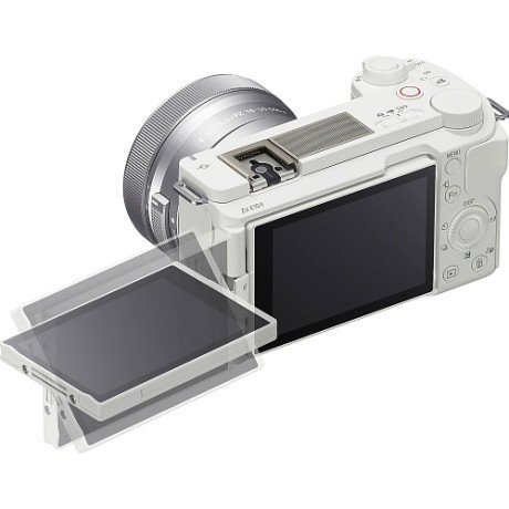 Бездзеркальний фотоапарат Sony ZV-E10 II body White (ZVE10M2W)  Фото №8