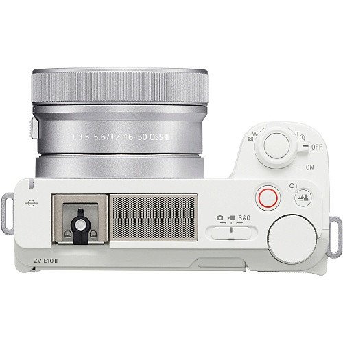Беззеркальный фотоаппарат Sony ZV-E10 II kit (16-50mm) White (ZVE10M2KW)  Фото №3