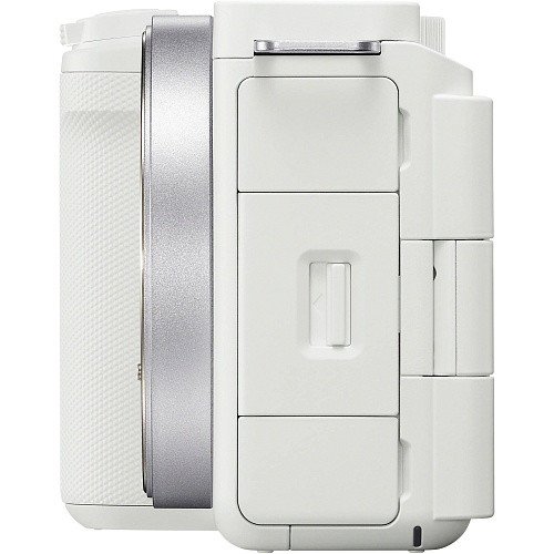 Беззеркальный фотоаппарат Sony ZV-E10 II kit (16-50mm) White (ZVE10M2KW)  Фото №6