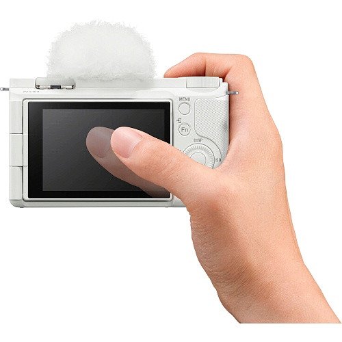 Беззеркальный фотоаппарат Sony ZV-E10 II kit (16-50mm) White (ZVE10M2KW)  Фото №10