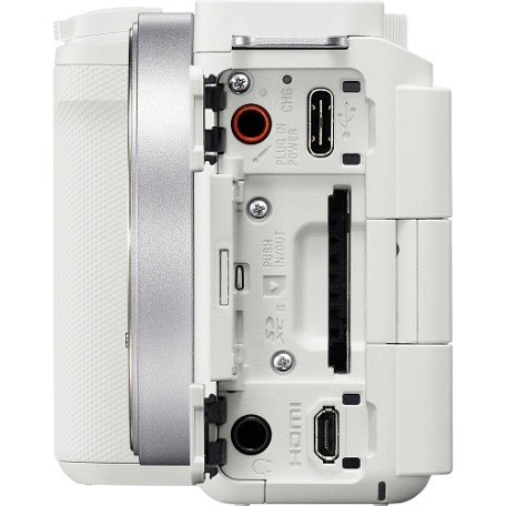 Беззеркальный фотоаппарат Sony ZV-E10 II kit (16-50mm) White (ZVE10M2KW)  Фото №7