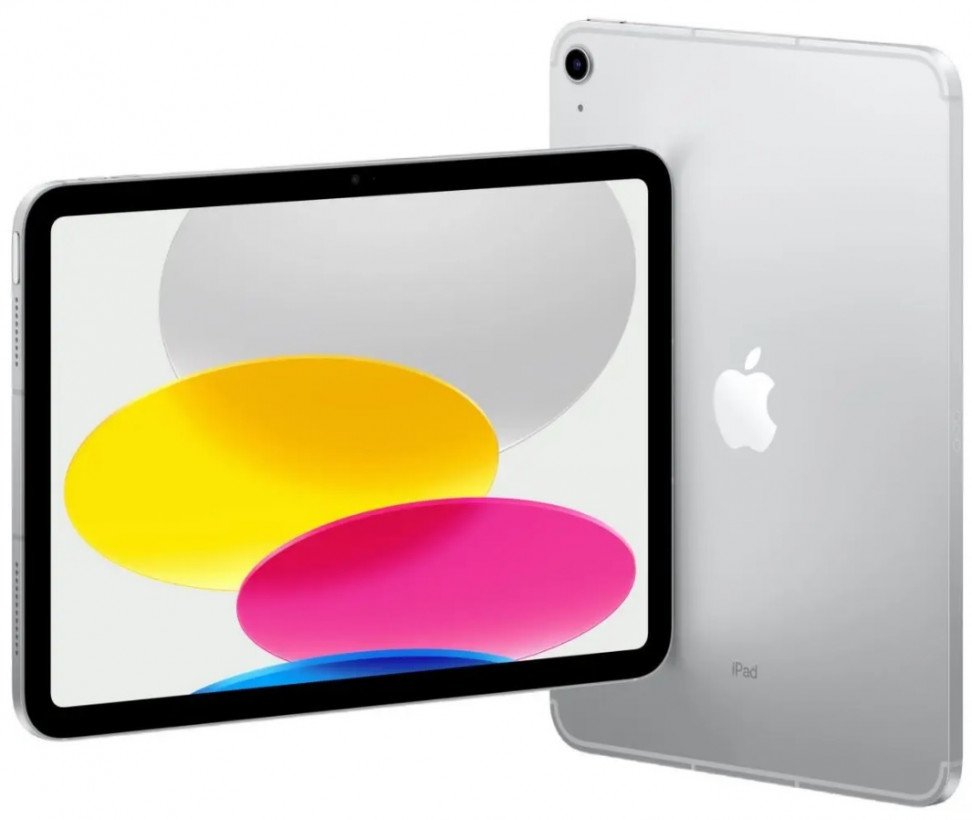 Планшет Apple iPad 10.9 2022 Wi-Fi + Cellular 256GB Silver (MQ6T3) (Open)  Фото №1