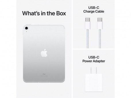 Планшет Apple iPad 10.9 2022 Wi-Fi + Cellular 256GB Silver (MQ6T3) (Open)  Фото №4