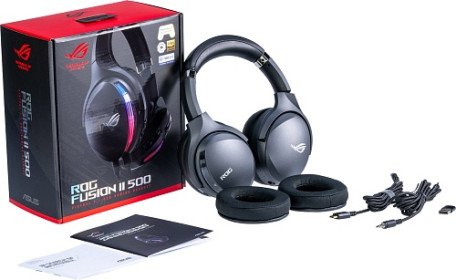 Навушники з мікрофоном ASUS ROG Fusion II 500 (90YH02W5-B2UA00)  Фото №5