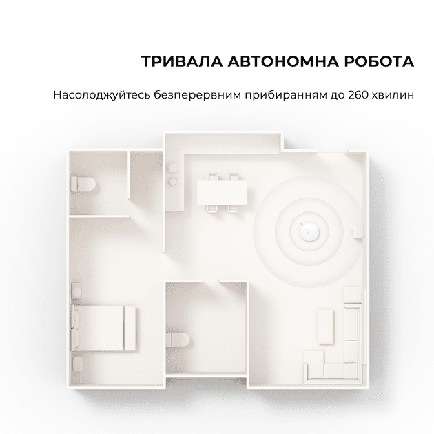 Робот-пылесос с влажной уборкой MOVA E20 Plus (RLE22GD)  Фото №6