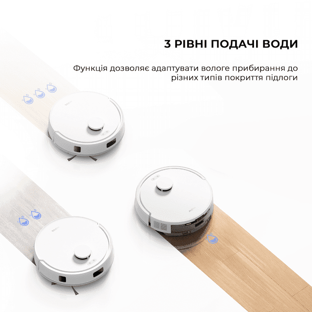 Робот-пилосос з вологим прибиранням MOVA E20 Plus (RLE22GD)  Фото №8