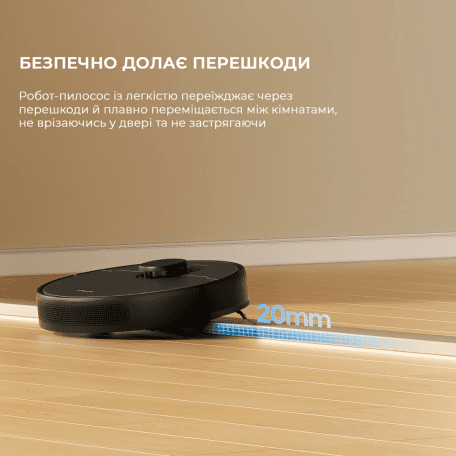 Робот-пилосос з вологим прибиранням Dreame D9 Max Black Gen 2 (RLD34GA-Bl)  Фото №11