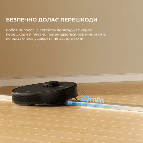 Робот-пилосос з вологим прибиранням Dreame D9 Max Black Gen 2 (RLD34GA-Bl)  Фото №11