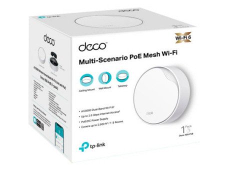 Mesh-система TP-Link Deco X50 PoE 3-Pack  Фото №6