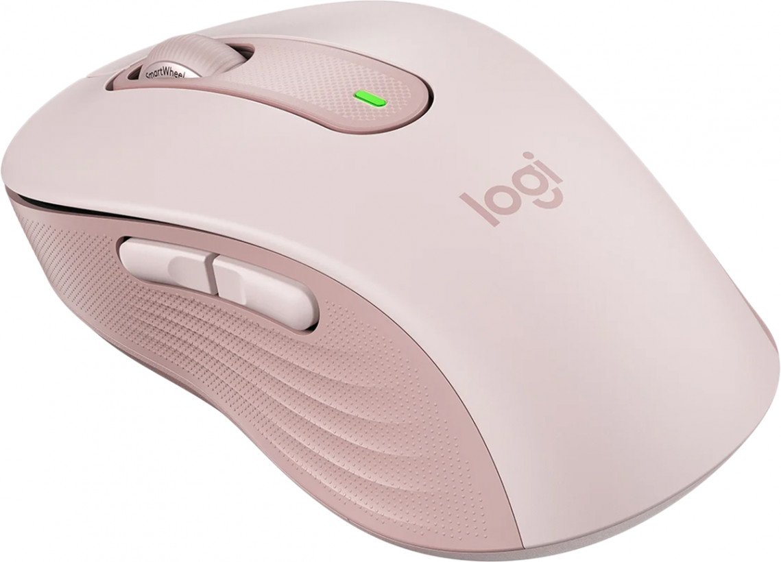 Миша Logitech Signature M650 L Wireless Mouse Rose (910-006237)  Фото №0