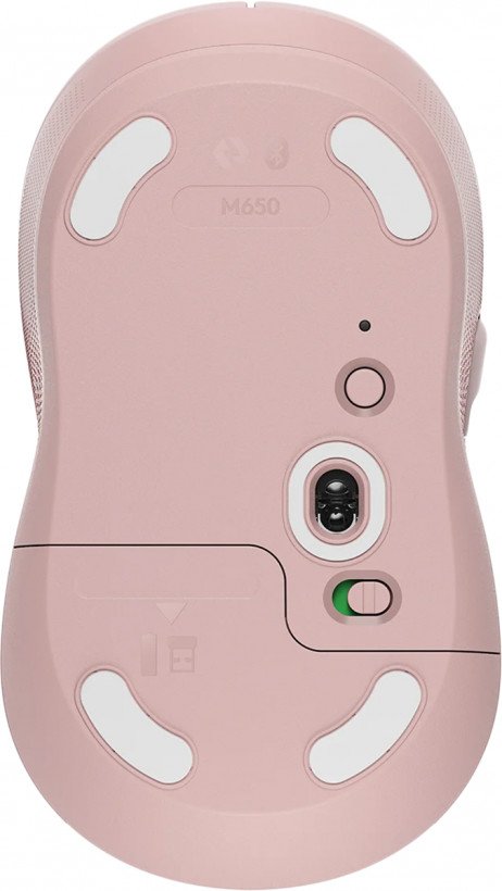 Миша Logitech Signature M650 L Wireless Mouse Rose (910-006237)  Фото №3
