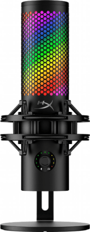 Мікрофон для ПК/ для стрімінгу, подкастів HyperX QuadCast 2 S Black RGB (9A273AA)